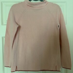 Talbots Pima Cotton Ladies Mock Neck Size XS